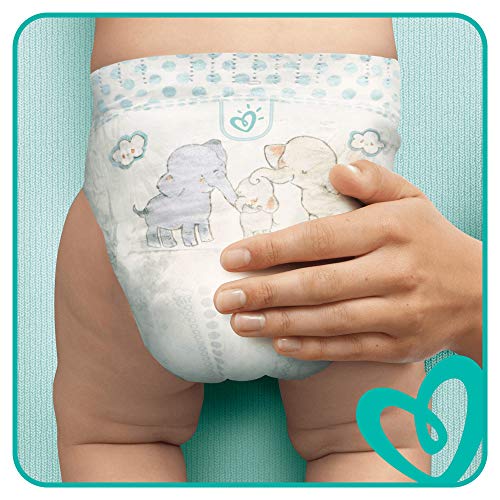 Pampers, misura 4, 9 – 14 kg, Mega Plus, confezione 120 pezzi