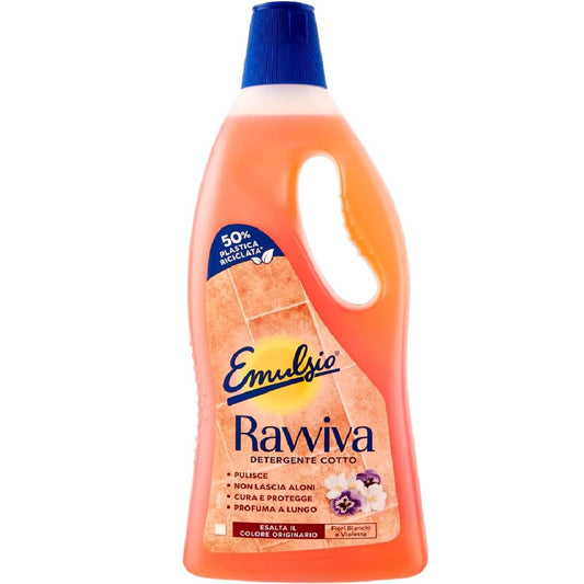 Emulsio Ravviva Detergente per Cotto con Fiori Bianchi e Violetta 750 ml