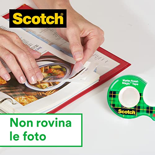 Scotch Magic 810 - Nastro invisibile, confezione da 6