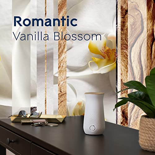 Glade Sense & Spray Doppia Ricarica, Deodorante per Ambienti con Sensore di Movimento, Fragranza Romantic Vanilla Blossom, Confezione da 2 Ricariche x 18 ml