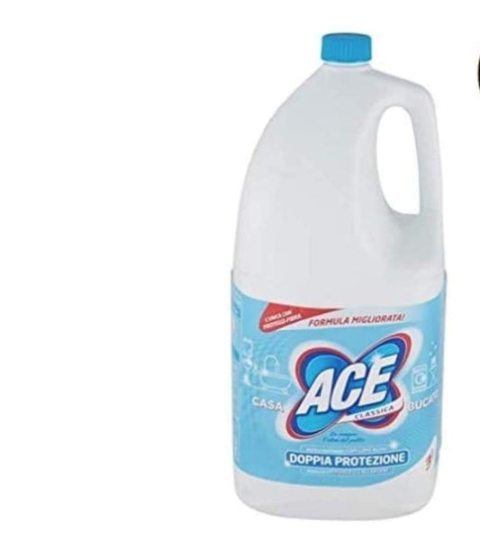 6 X Ace Cand eggina classica 3 LT biancheria da casa e textilble Ich Medio candeggina