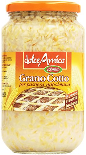 D'Amico - Dolce Amico, Grano Cotto Per Pastiera Napoletana - 8 pezzi da 580 g [4640 g]