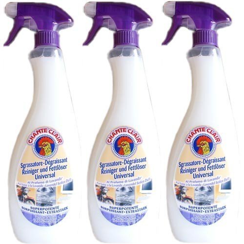 Chante Clair - Detergente sgrassatore universale, 625 ml, 3 pezzi