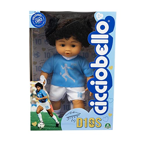 Cicciobello - D10S Il Nuovo 30 Cm Con Corpo Soffice Ed Una Vestizione Da Calciatore, Per Bambini A Partire Dai 2 Anni, Ccbe4000, Giochi Preziosi