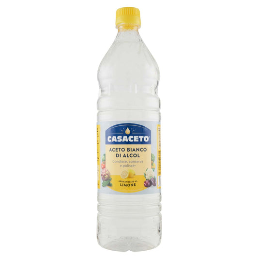 Casaceto Aceto Bianco Di Alcol 6% Ac. Arom.Limone Pet, 1l