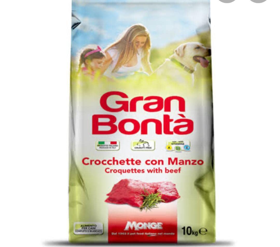 Gran bontà cane adulto manzo 10kg
