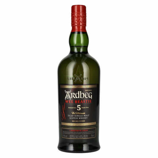 Ardbeg 5 Years Old WEE BEASTIE Islay Single Malt Scotch Whisky 47,4% Vol. 47,40% 0,70 lt.