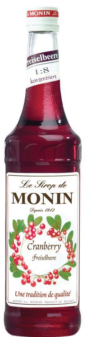 Monin Cranberry Syrup 70cl