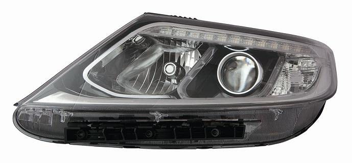 CG94 PROIETTORE XENON DS3-H7-PY21 A LED PRED. PER REG. ELETT. [Lato SX] PARABOLA NERA Per Auto: SORENTO
