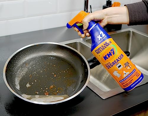 KH-7 Sgrassatore resistente per forno, stufa, grill, superfici alimentari, veicoli, abbigliamento e altro ancora. 25 once