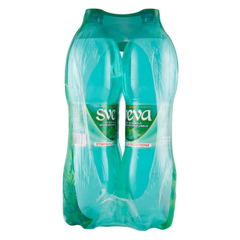 Sveva Acqua Frizzante 24 Bottiglie Da 1.5 Litri