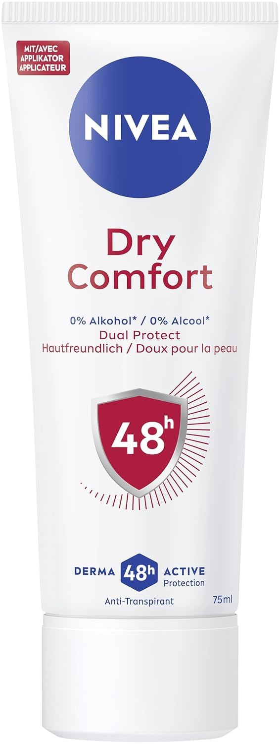 NIVEA 6 x deodorante Corpo DRY COMFORT PLUS CREMA stock offerta
