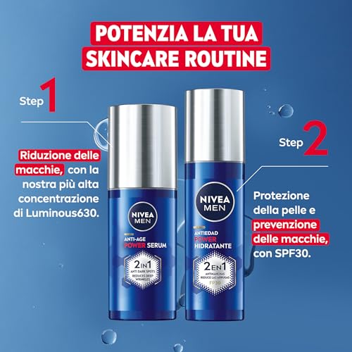 NIVEA MEN Luminous Power Anti-Macchie, Anti-Age
