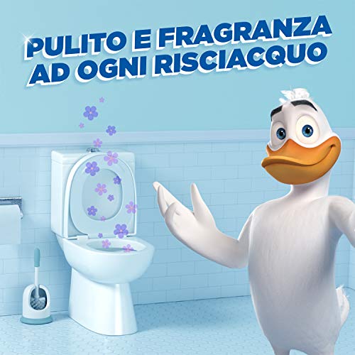 Duck Fresh Stickers - Strisce Adesive Gel Igienizzanti WC, Profumo Pine, Formato Scorta da 10 Confezioni, 30 Strisce