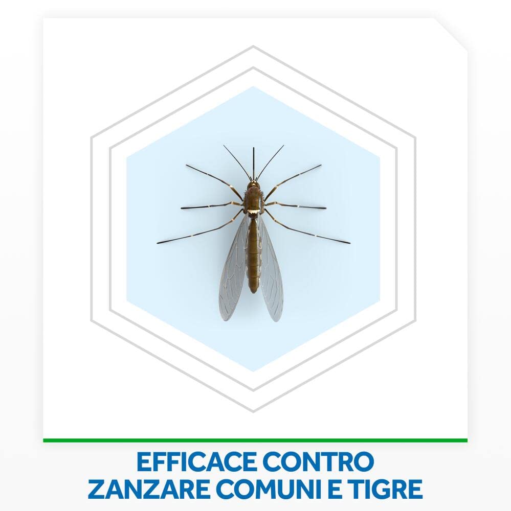 Raid Liquido Elettrico Antizanzare Contro Zanzare Comuni e Tigre, Confezione da 1 Base e 1 Ricarica 21 ml, 30 Notti