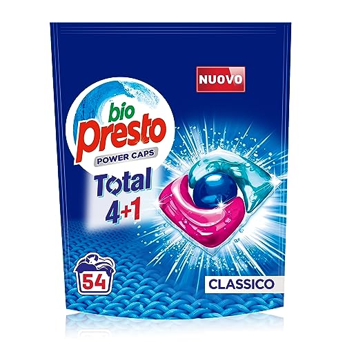 Bio Presto Power Caps Classico, Detersivo Lavatrice