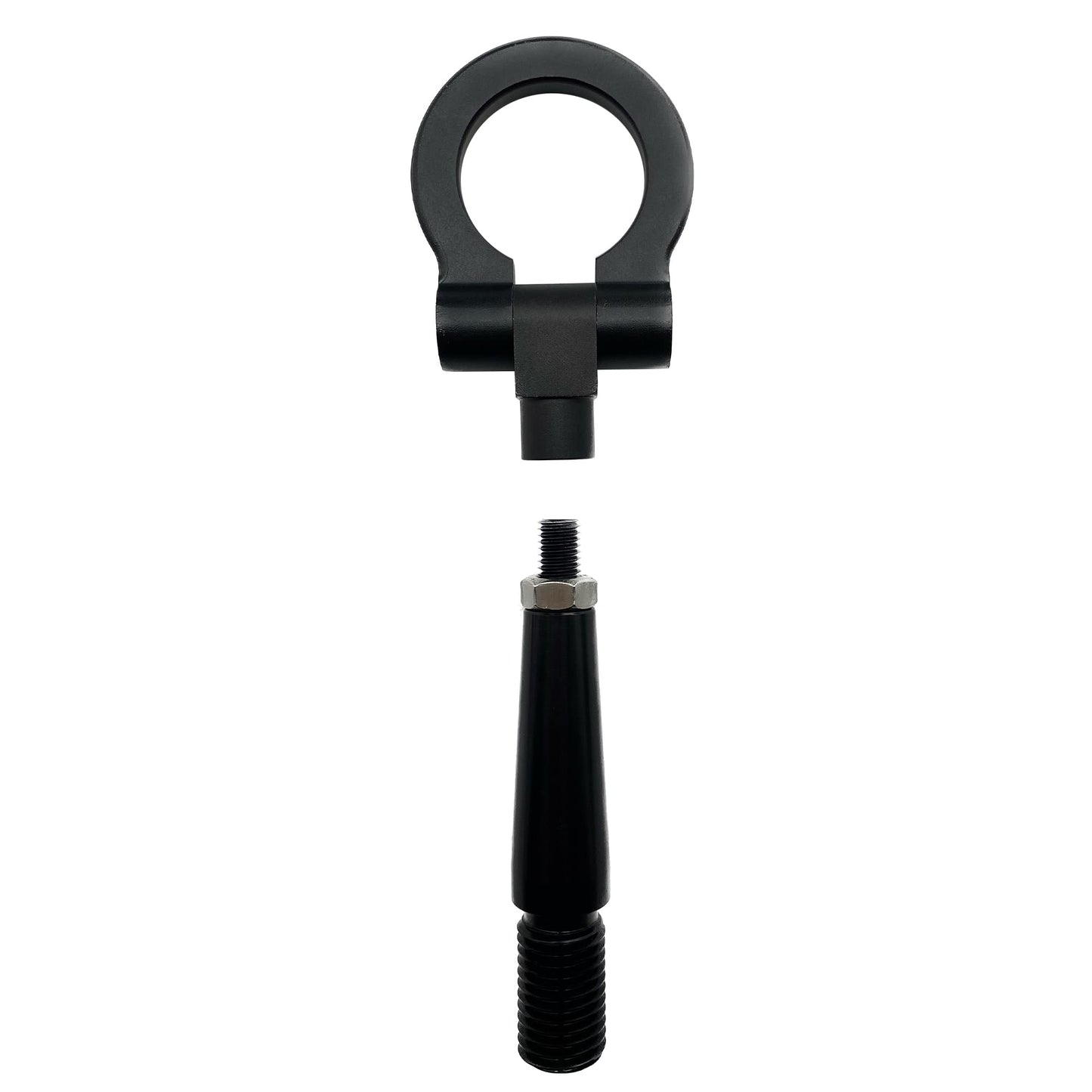 CG94 GANCIO DI TRAINO UNIVERS NERO IN ALLUMINIO