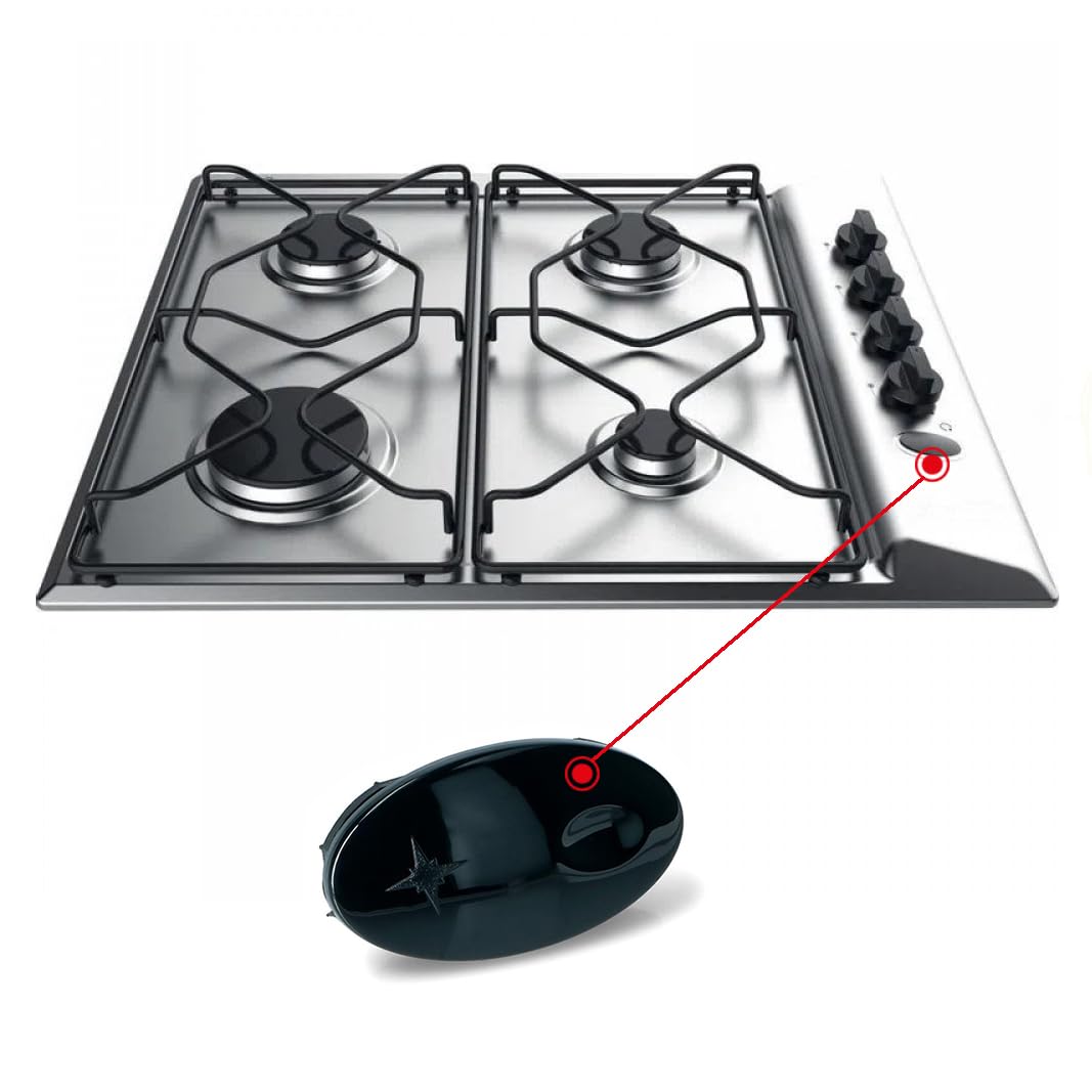 CG94 - Tasto di Accensione Piano Cottura Compatibile WHIRL_POOL - C00313015