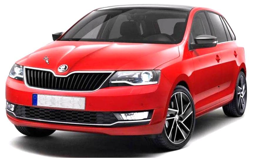 CG94 RETROVISORE Meccanico C/Fan. Integrato Destro [Lato Passegero] per Auto: Rapid SPACEBACK - Calotta Nera