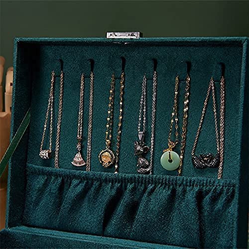 WERYU Jewelry Box Pendant Necklace Ring Diamond Ring Bracelet Gift Storage Box