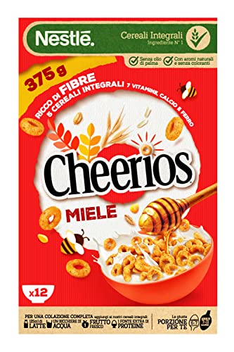 Cheerios Miele Ciambelline ai Cereali Integrali con Miele