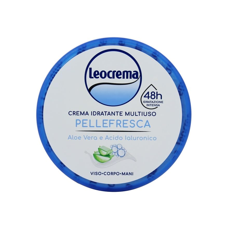 Leocrema Pack di 4 x 150 ml Crema Nutriente Multiuso Pelle Morbida Unisex