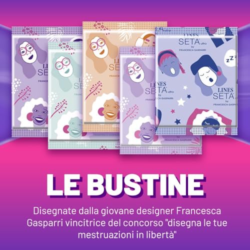 Lines Seta Ultra Assorbenti Pacco Scorta