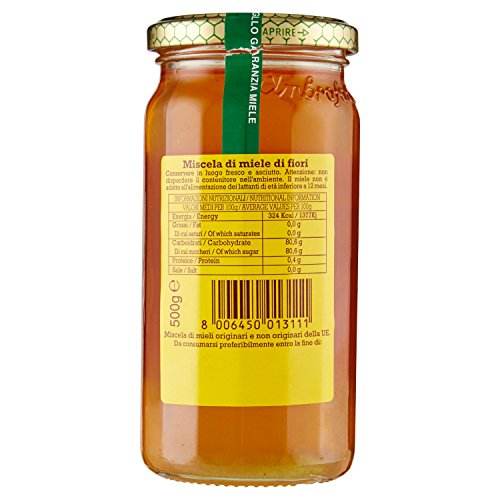 Ambrosoli - Miele, Miscela di miele di fiori - 500 g - [confezione da 3]