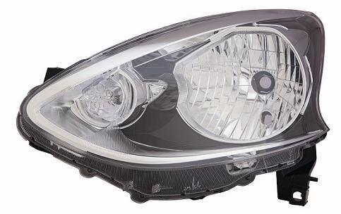 FARO DEPO H4 PRED. REG. EL. PARABOLA NERA NISS. MICRA 09/'13>02/'17 - DX