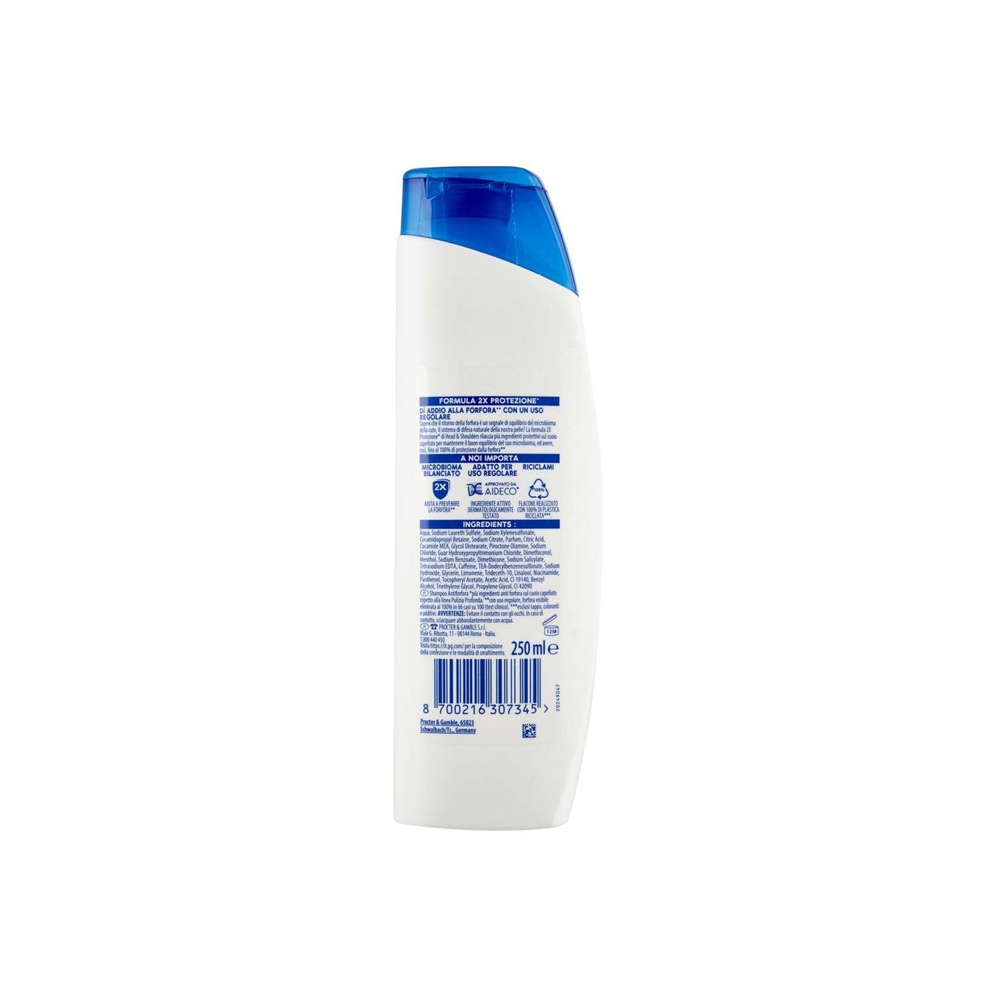 Head & Shoulders Shampoo Caffeina, 250ml