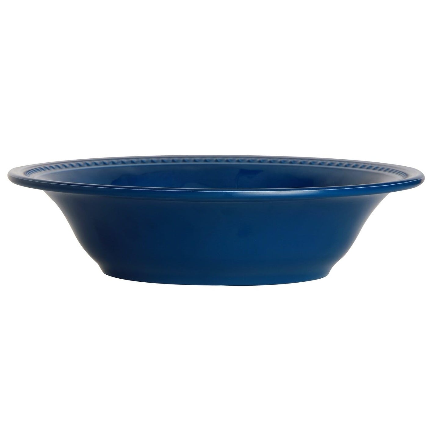 Overstock Blue Melamine Harmony Collection - Set di 6 piatti piani