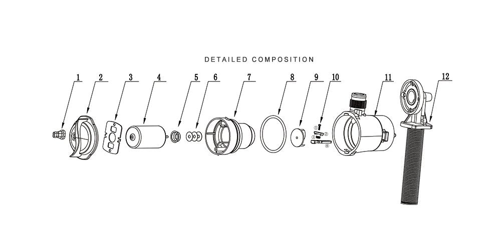 Seaflo Pompa di aerazione 50 LPM 50 LPM Aerator Pump