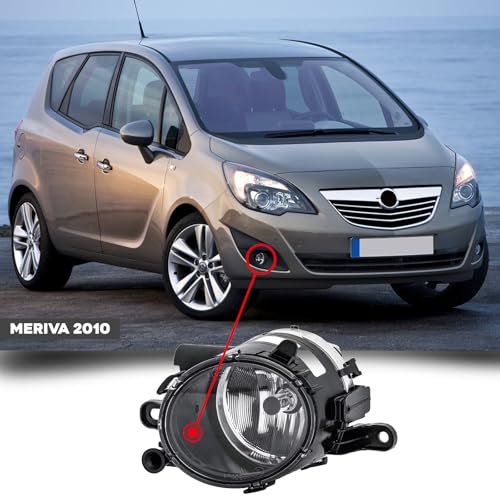 CG94 - Fendinebbia Compatibile per Auto MERIVA B 2010 - CORSA 2011 - CORSA 2015