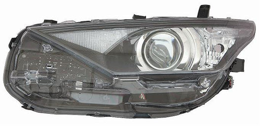 CG94 PROIETTORE HIR2 C/LENTICOLARE A LED PRED. PER REG. ELETT. [Lato DX] PARABOLA NERA Per Auto: AURIS
