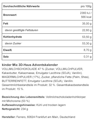 Kinder - Calendari Avvento 1