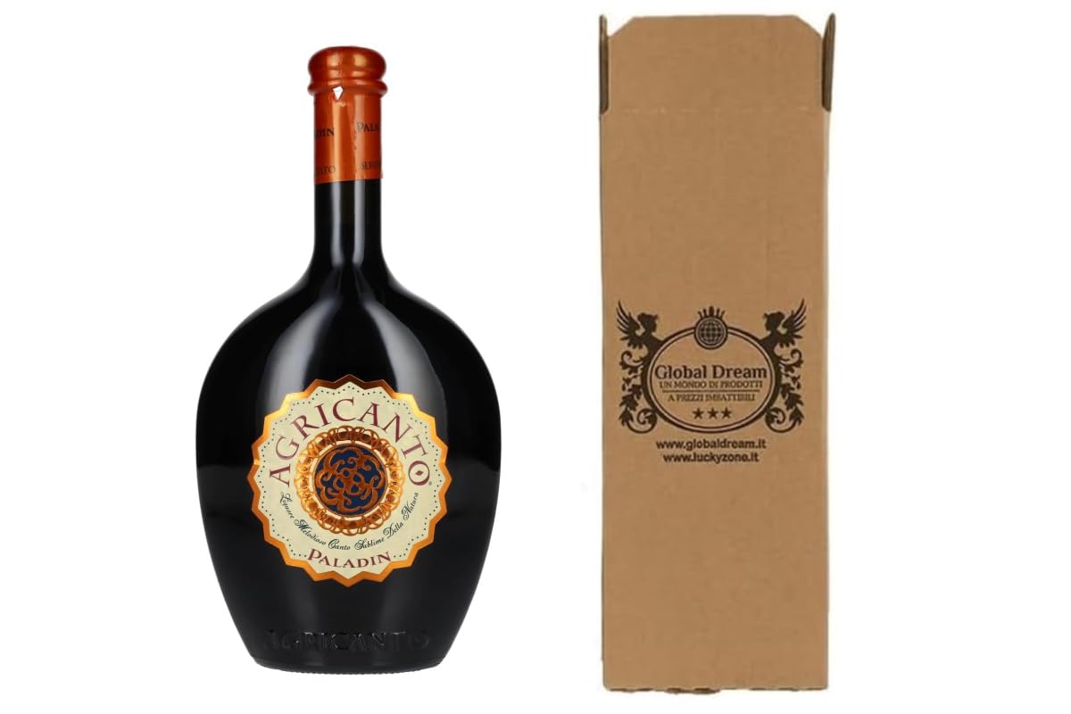 CG94 Paladin Agricanto, Liquore a Base di Vino Raboso, Aromi di Ciliegia e Mandorla, 700 ml | Confezione Global Dream
