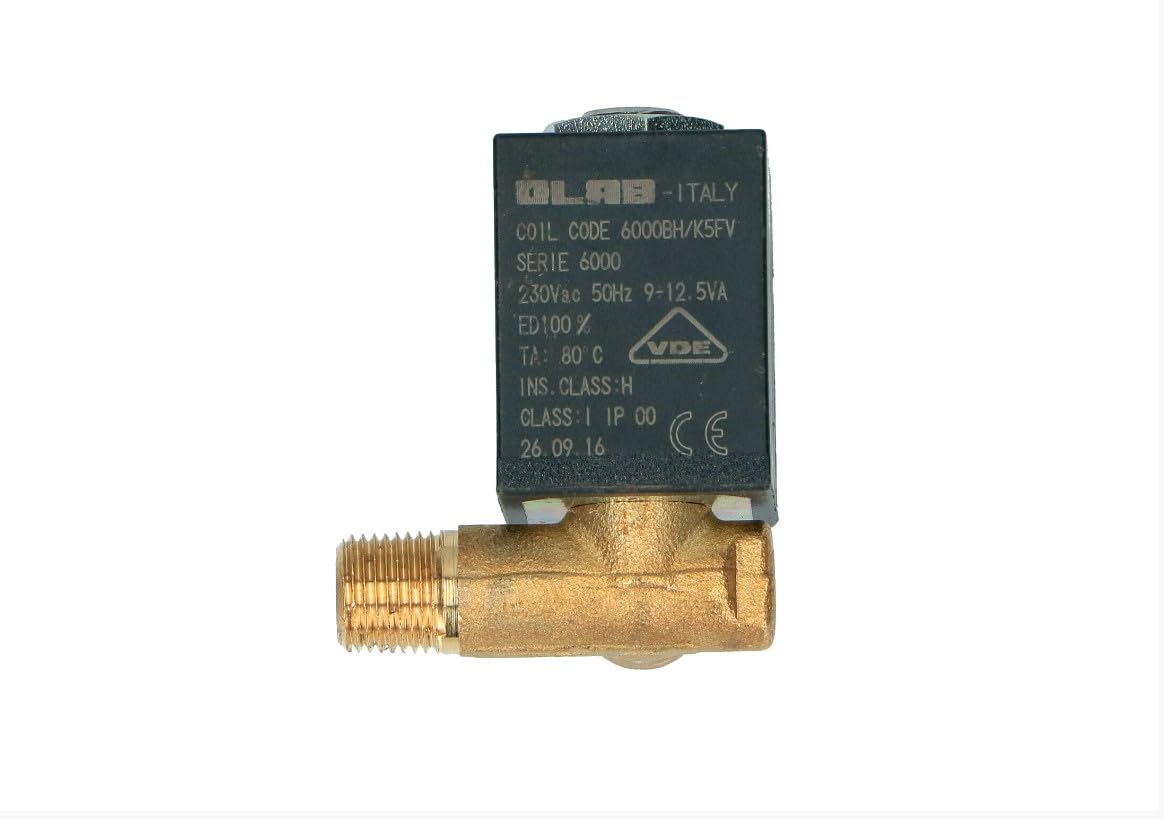 CG94 - Elettrovalvola Ferro Da Stiro 90° 1/8 Maschio SX - Universale