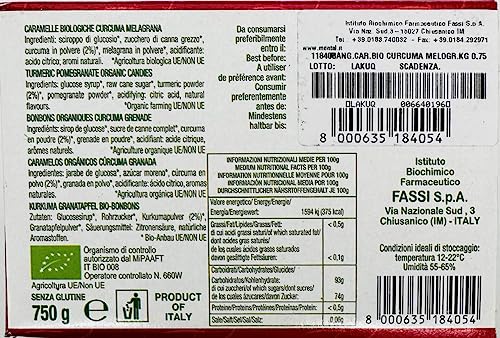 MENTAL CARAMELLE BIOLOGICHE 750 GR.