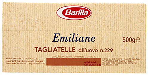 Barilla - Emiliane, Tagliatelle All'Uovo