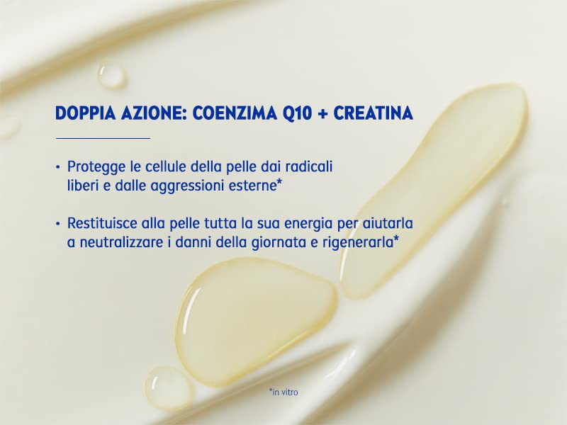NIVEA Q10 POWER Crema Giorno Anti-Rughe Rassodante SPF15 50 ml, Crema Viso anti-età per 24 ore di idratazione, Crema antirughe arricchita con Creatina e Coenzima Q10