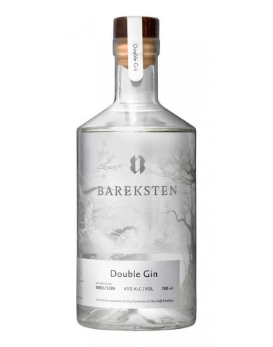 Bareksten Double Gin 43% 700ml Made in Norway Bottiglie numerate