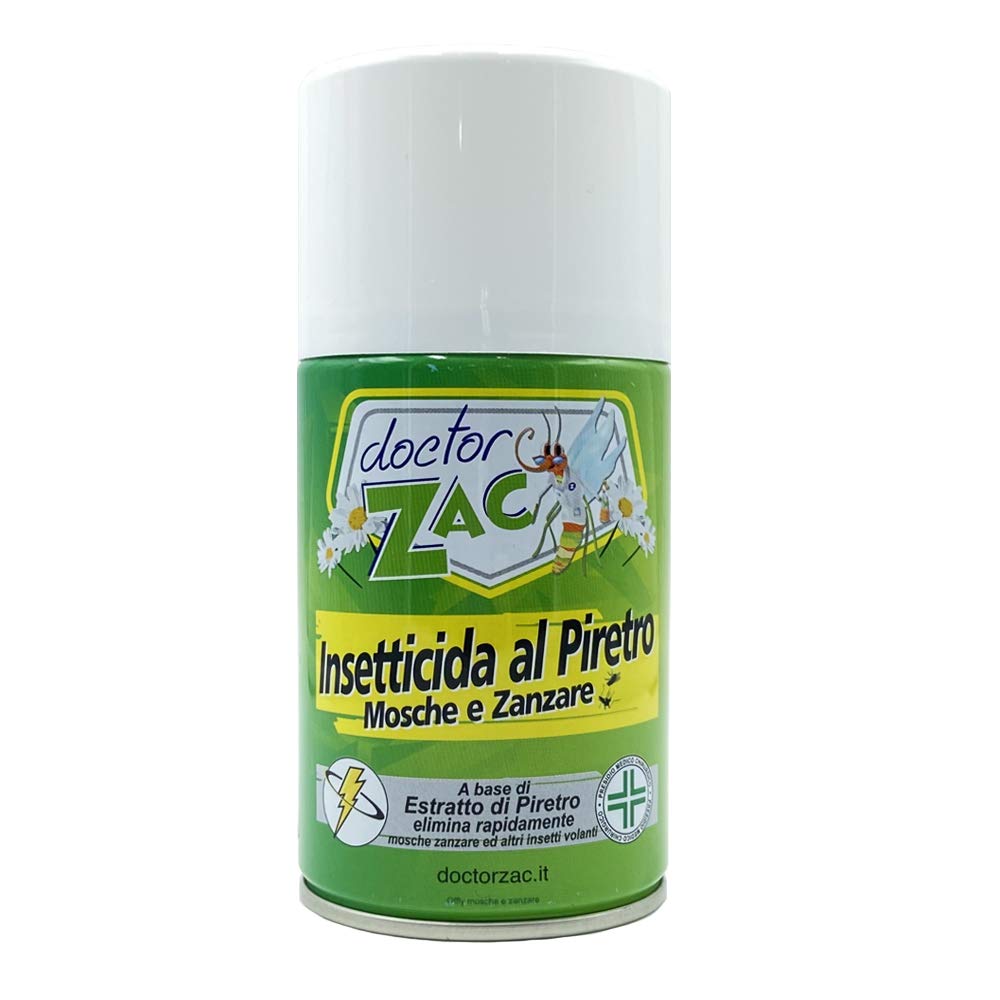 Doctor Zac Offly Insetticida Repellente Insetti Zanzare Al Piretro 250ml