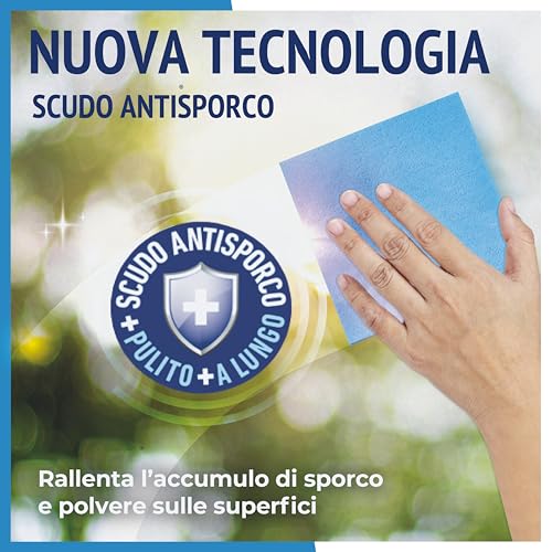 Quasar - Doccia Vetri - Anticalcare, Antivapore, Idrorepellente - 680 ml