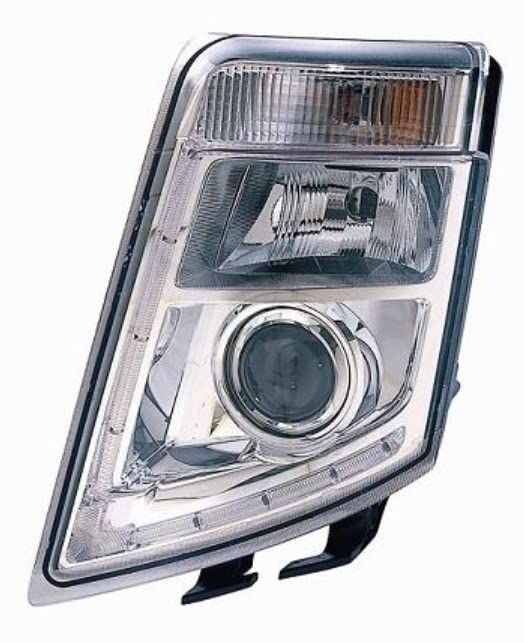 CG94 PROIETTORE XENON D2S-H7 PRED. PER REG. ELETT. [Lato SX] PARABOLA CROMATA Per Auto: TRUCK FH16