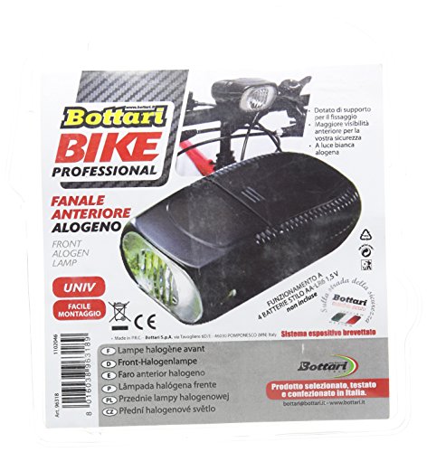 Bottari 96318 Fanale Anteriore Alogeno per Biciclette