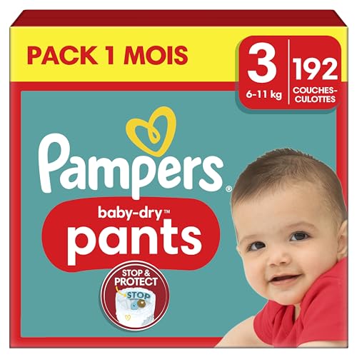 Pampers Pantaloni Taglia 6, con canali d' aria, 58 pezzi