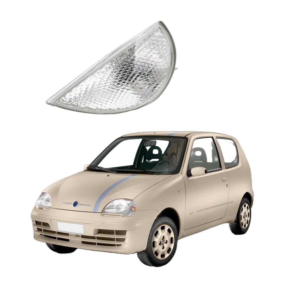 CG94 - Fanalino Anteriore Destro Compatibile con F!AT 600 2001 | Senza Paralampada | Design Elegante | Facile da Installare, Bianco