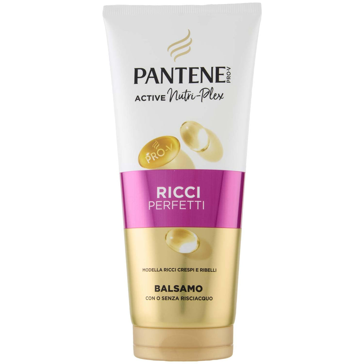 Pantene Pro-V Balsamo Ricci Perfetti per Ricci Crespi e Ribelli, Balsamo Uso Quotidiano, Con Pro-Vitamina B5 e Miscela di Nutrienti, Senza Olio Minerale e Coloranti, Maxi Formato 6 x 200 ml