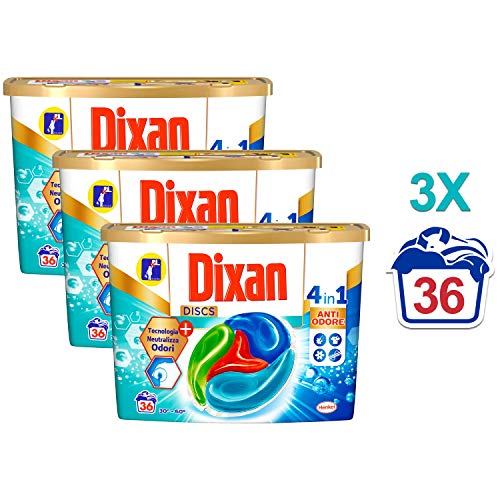 Dixan Discs Detersivo Lavatrice Capsule