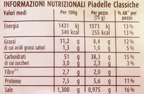 Mulino Bianco - Piadella Classica